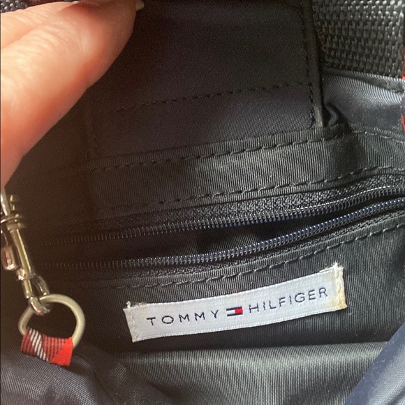 Tommy Hilfiger Red Plaid Crossbody Bag - Picture 3 of 6